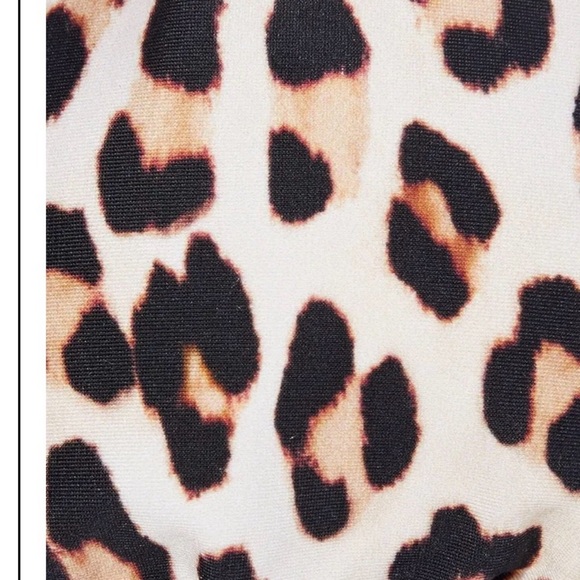 NWT ViX Paula Hermanny Scarlet Elis Leopard String Bikini Set Size Small - Picture 9 of 9